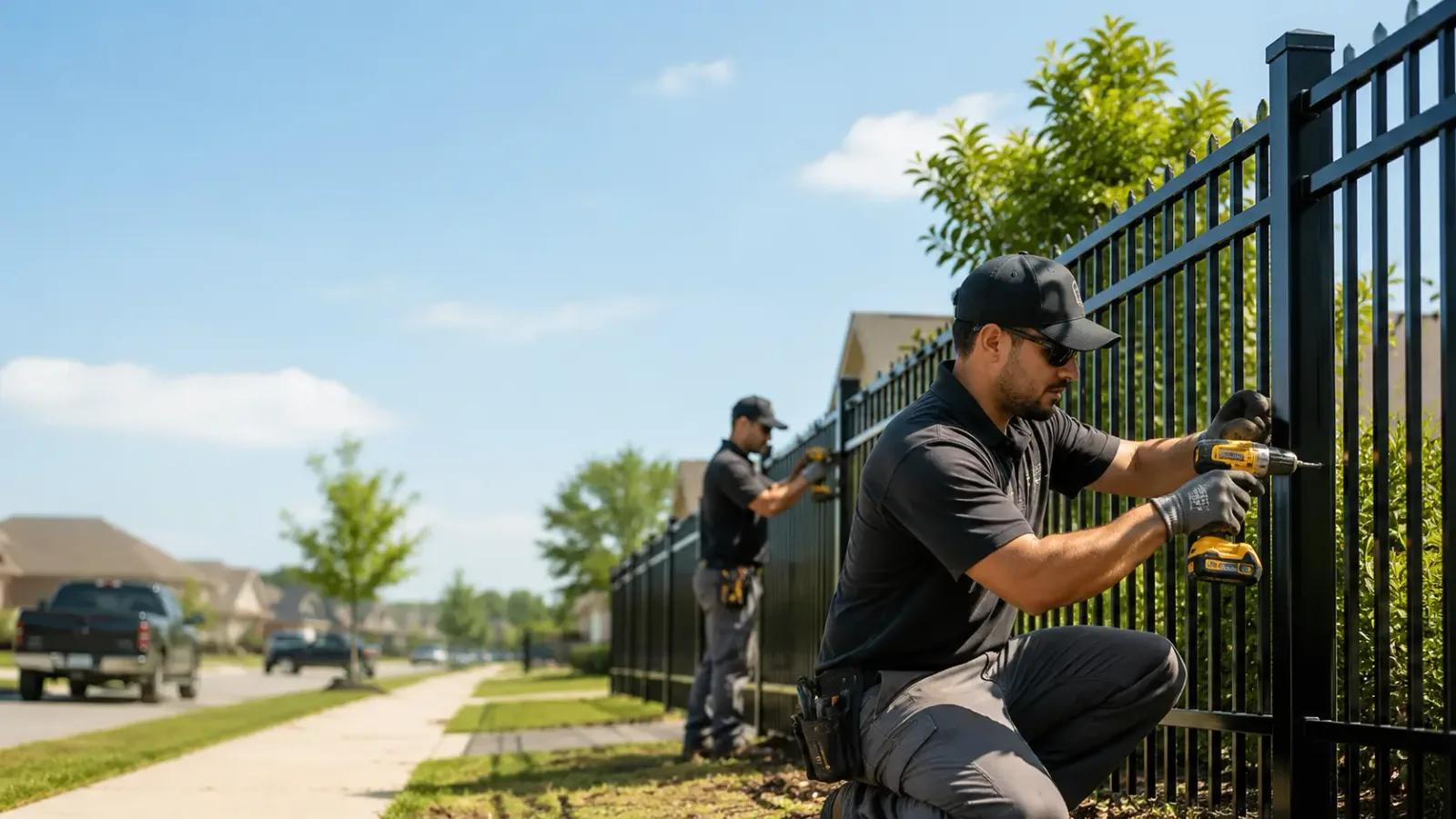 Metal Fence Installation in Middle Bass, OH
